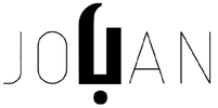 Black logo with the word 'JOBAN' on a white background